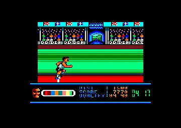 Daley Thompson's Olympic Challenge (UK) (1988) (Trainer) screen shot game playing